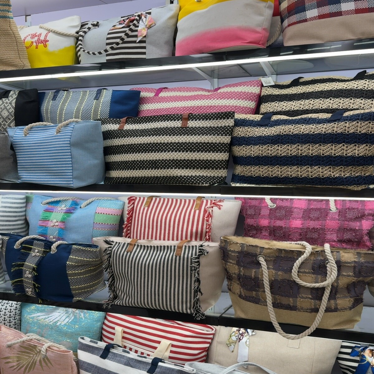 Пляжные сумки с узором оптом из Китая в Украину
